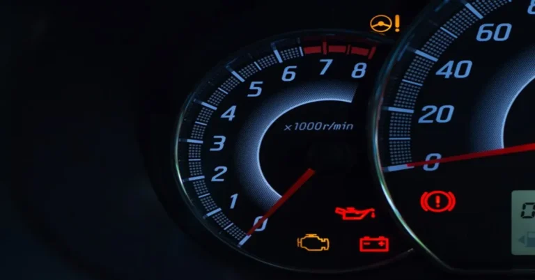 flashing check engine light
