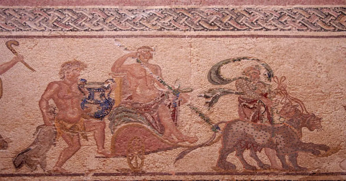 Feast of Dionysus Painting