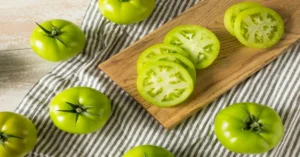 Gebakken Groene Tomaten