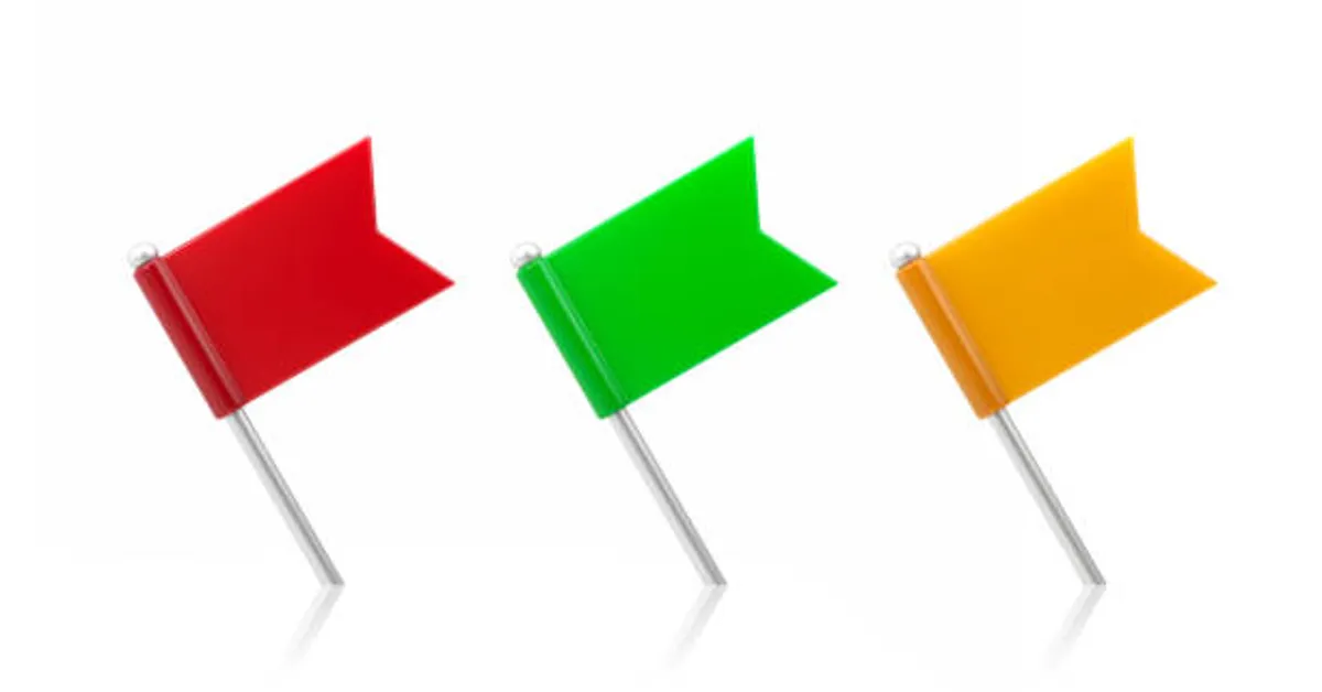 Red Yellow Green Flags