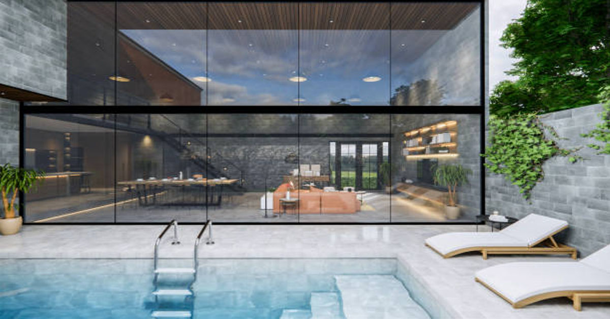 House with Indoor Pool for Rent