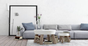 Sofa Tables with Stools