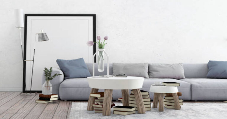 Sofa Tables with Stools