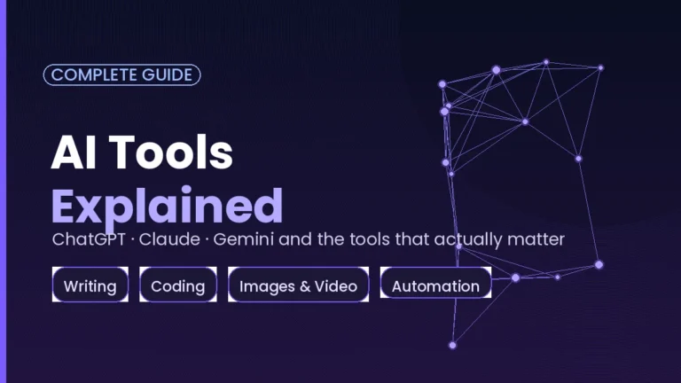 AI Tools Explained: What They Are and How to Use Them