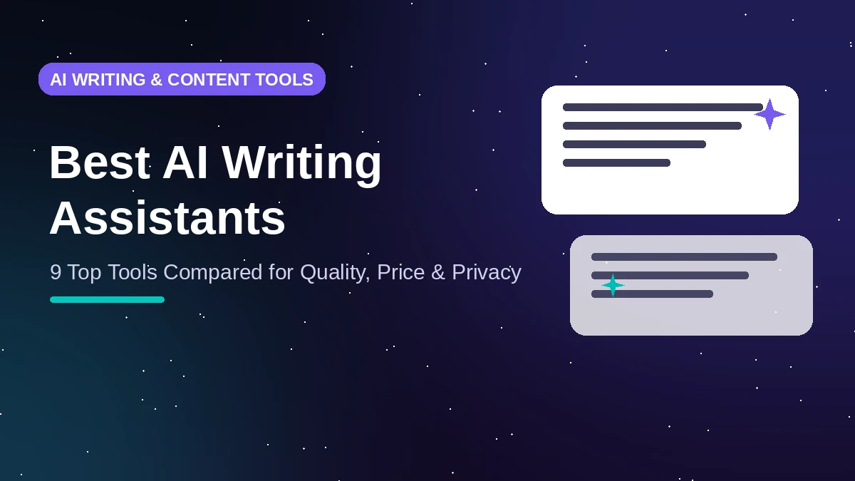 Best AI writing assistants comparison — top tools for content and copywriting
