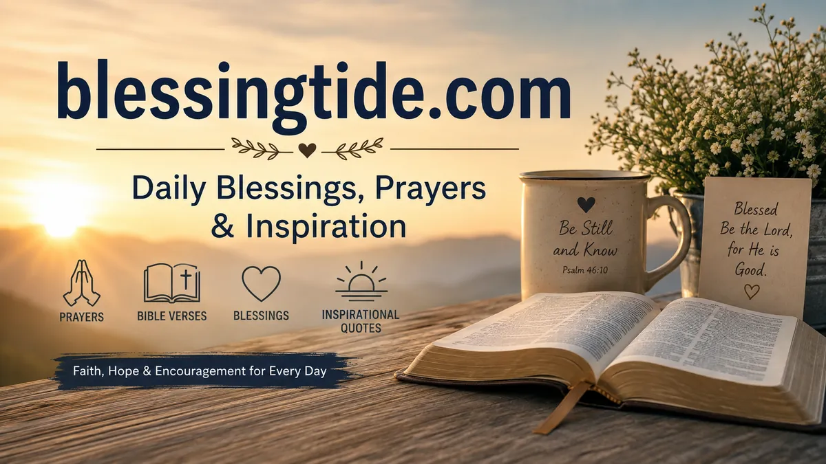 blessingtide.com: Daily Blessings, Prayers & Inspiration