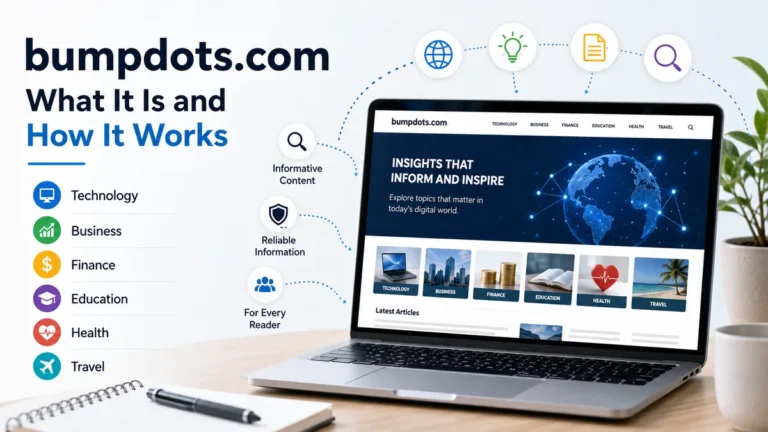 bumpdots.com: What It Is and How the Website Works