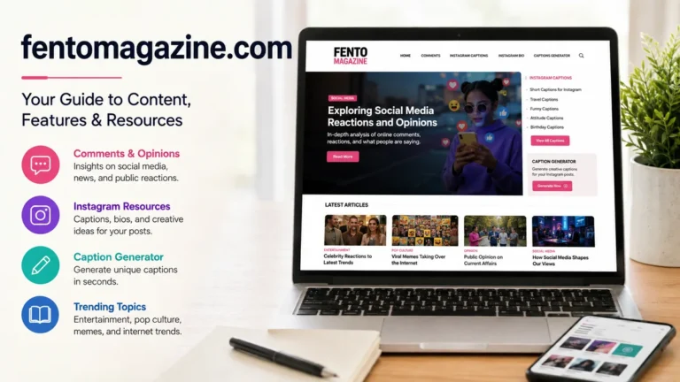 fentomagazine.com: Content, Features & Reader Guide