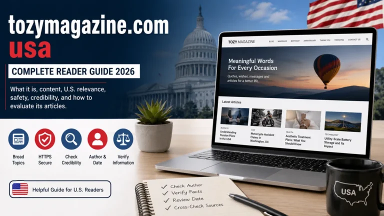 tozymagazine.com usa: Complete Reader Guide 2026