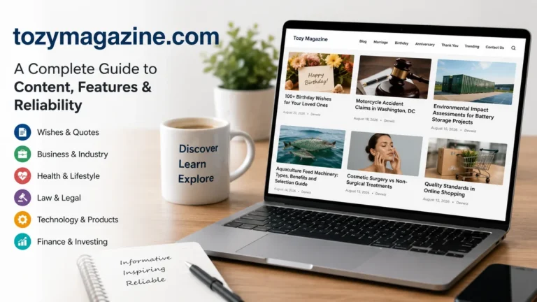tozymagazine.com: Content, Features & Reliability Guide