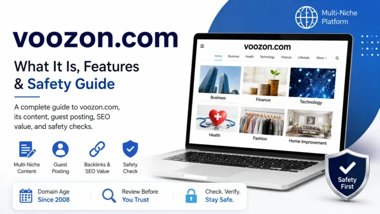 voozon.com: What It Is, Features & Safety Guide