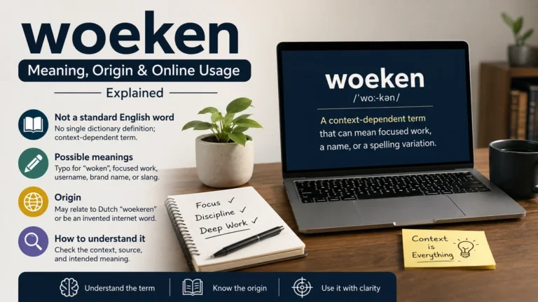 "Woeken": Meaning, Origin & Online Usage Explained