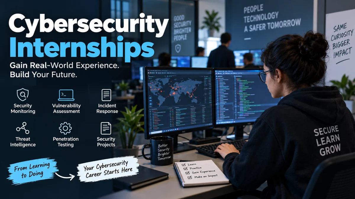 Cybersecurity Internships: Complete 2026 Career Guide