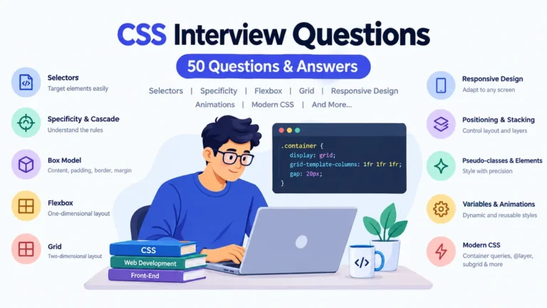 CSS Interview Questions: 50 Questions & Answers