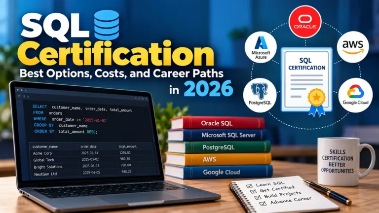 SQL Certification: Best Options & Career Guide 2026